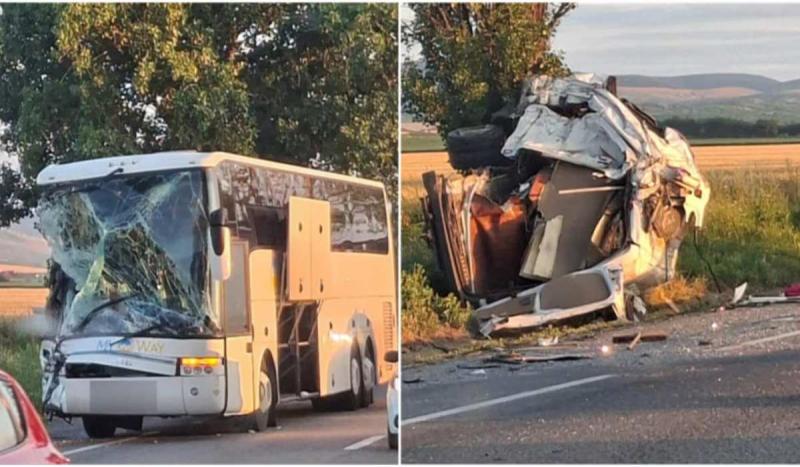 Romániában baleset érte az ukránokat szállító buszt.