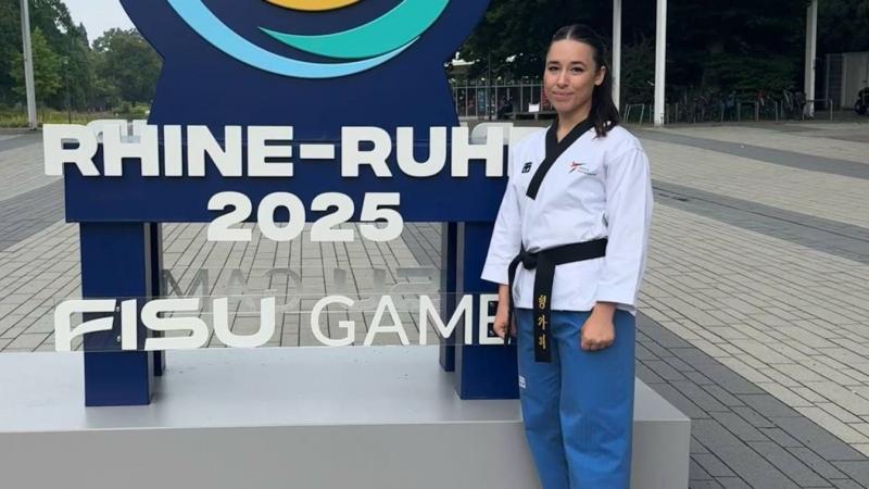Különleges élményekkel gazdagodott a vásárhelyi tekvandós a legutóbbi Universiadén.