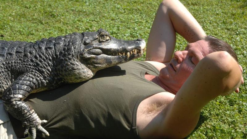 Furcsa duó lépkedett végig Kaposvár festői utcáin.